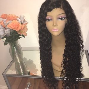 🎀Peruvian Deep Wave Handmade Wig w/ Lace Frontal