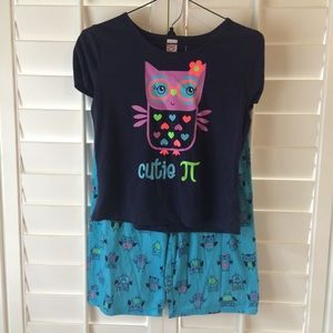 children's " cutie pi " pajama set