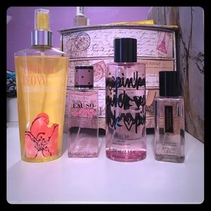 4 perfumes/body sprays from Victoria's Secret!