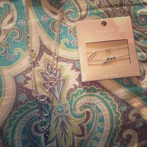 Anaya Collection Jewelry Necklace & Bracelet Set