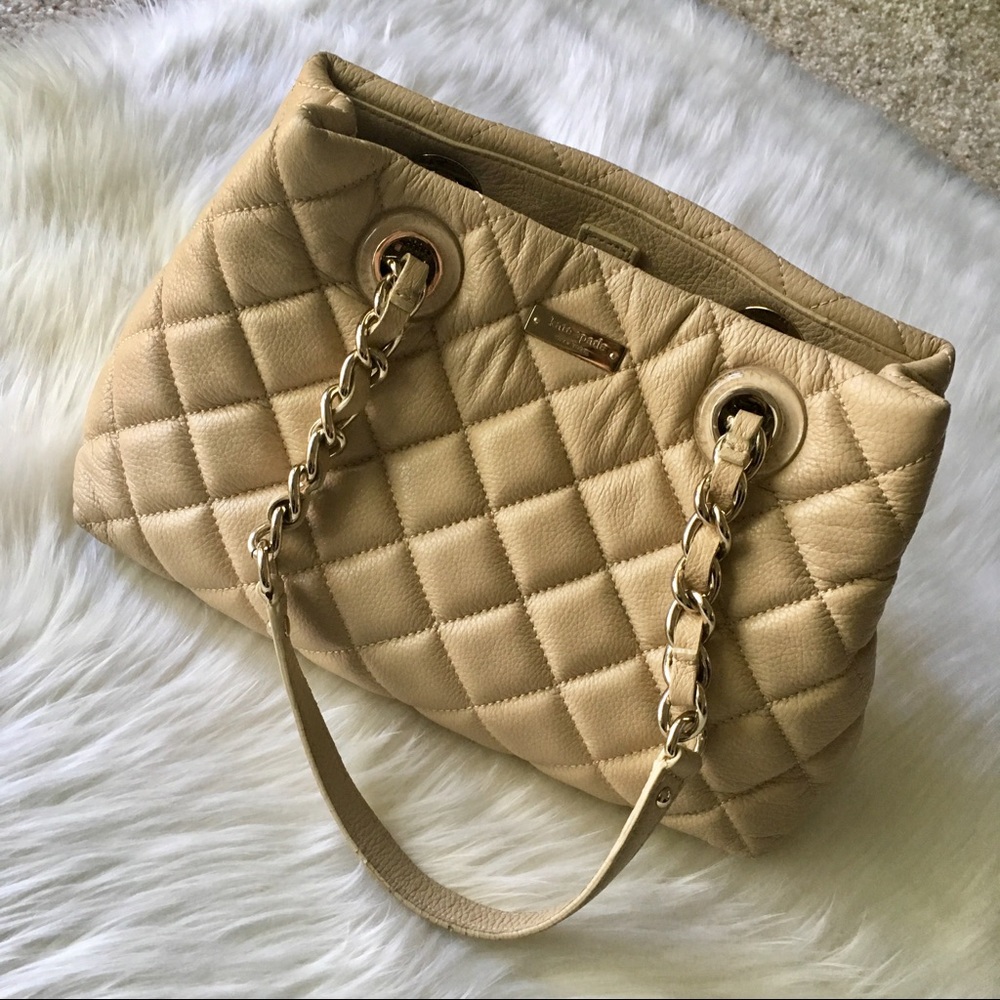 Kate Spade Gold Coast Quilted Leather Handbag - Picture 1 of 8