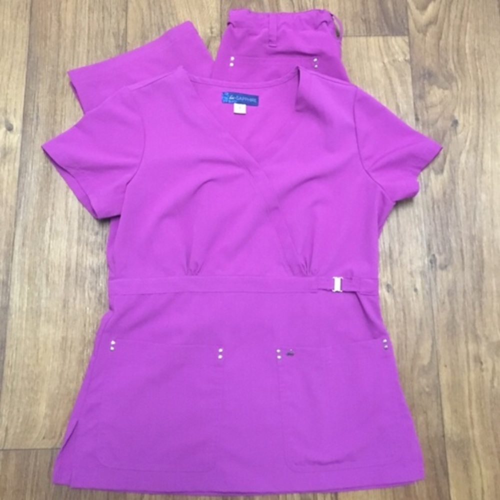 KOi scrub set SMALL magenta