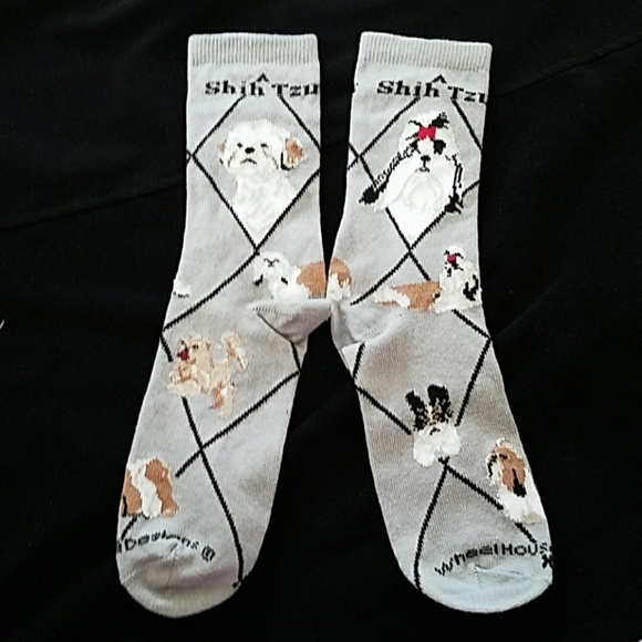 🐕 NEW Shih Tzu socks - Picture 2 of 6