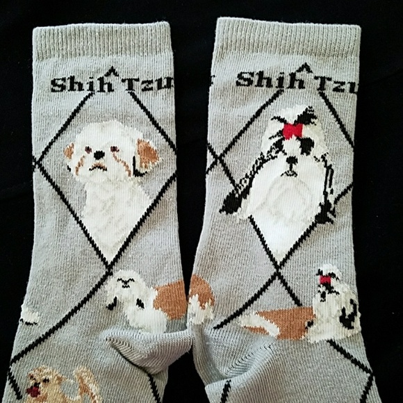 🐕 NEW Shih Tzu socks - Picture 3 of 6