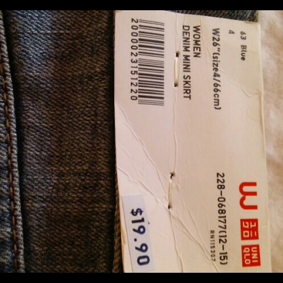 Denim Mini Skirt - Picture 4 of 4