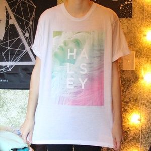 Halsey Pastel Photo Shirt