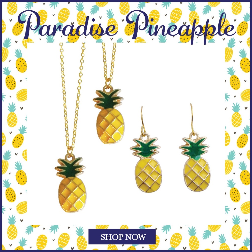 Paradise Pineapple Necklace