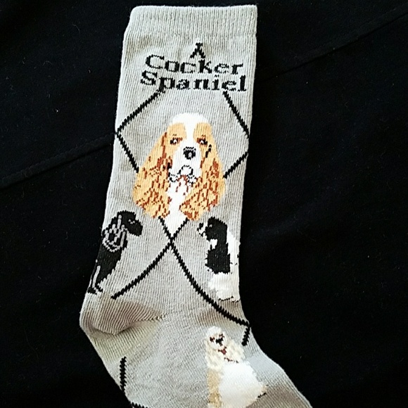 Only 1 left🐶NEW Cocker Spaniel socks - Picture 5 of 6