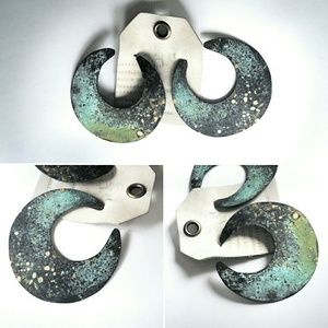 Anthropologie -Sibilia Forest Waning Moon Earrings