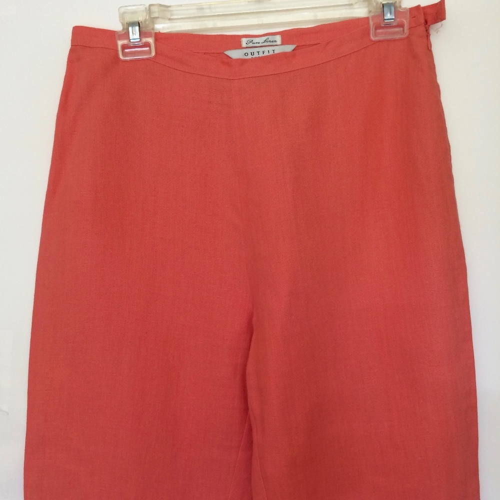 JPR Outfit Petite Pane Linen Pants Size 8P