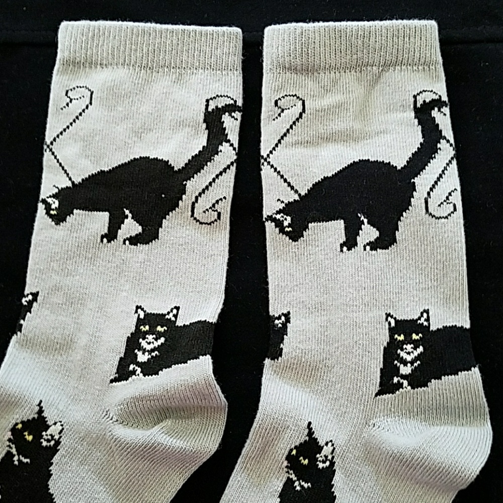 🐱 New BLACK CAT socks - Picture 6 of 7