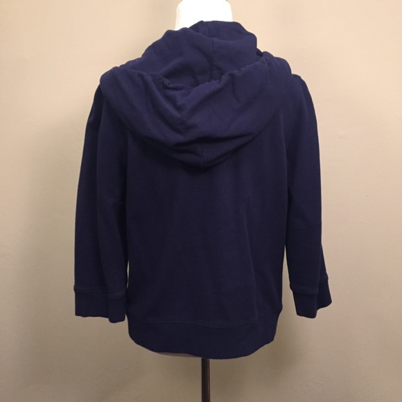 NWOT Anthropologie Navy Sat/Sun Postgame Hoodie - Picture 5 of 5