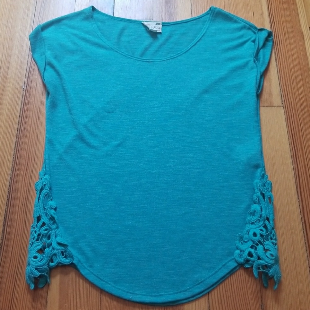 Teal t shirt
