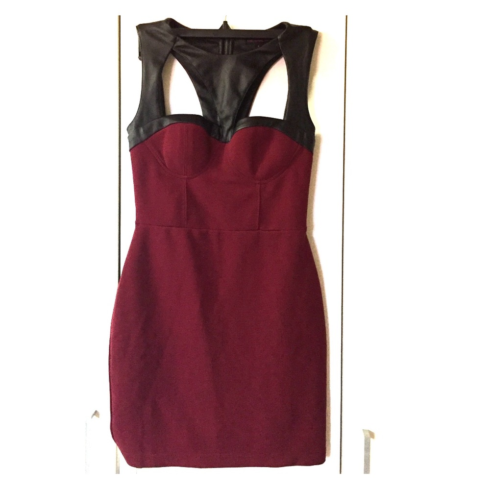 Red and black Material Girl dress (Madonna)