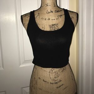 Black Crop Top