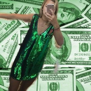 Sequin Dress // Free People - never worn