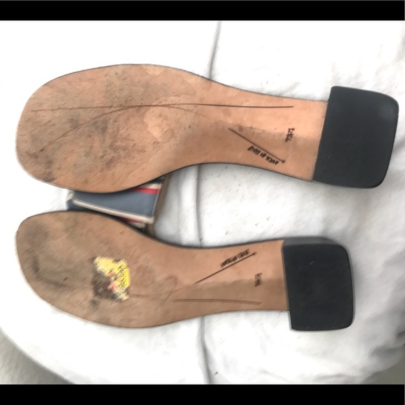 Kate Spade Leather Slides Sandals Made In Italy - Picture 3 of 3