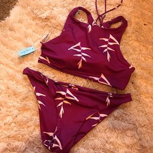 Two piece razorback bikini