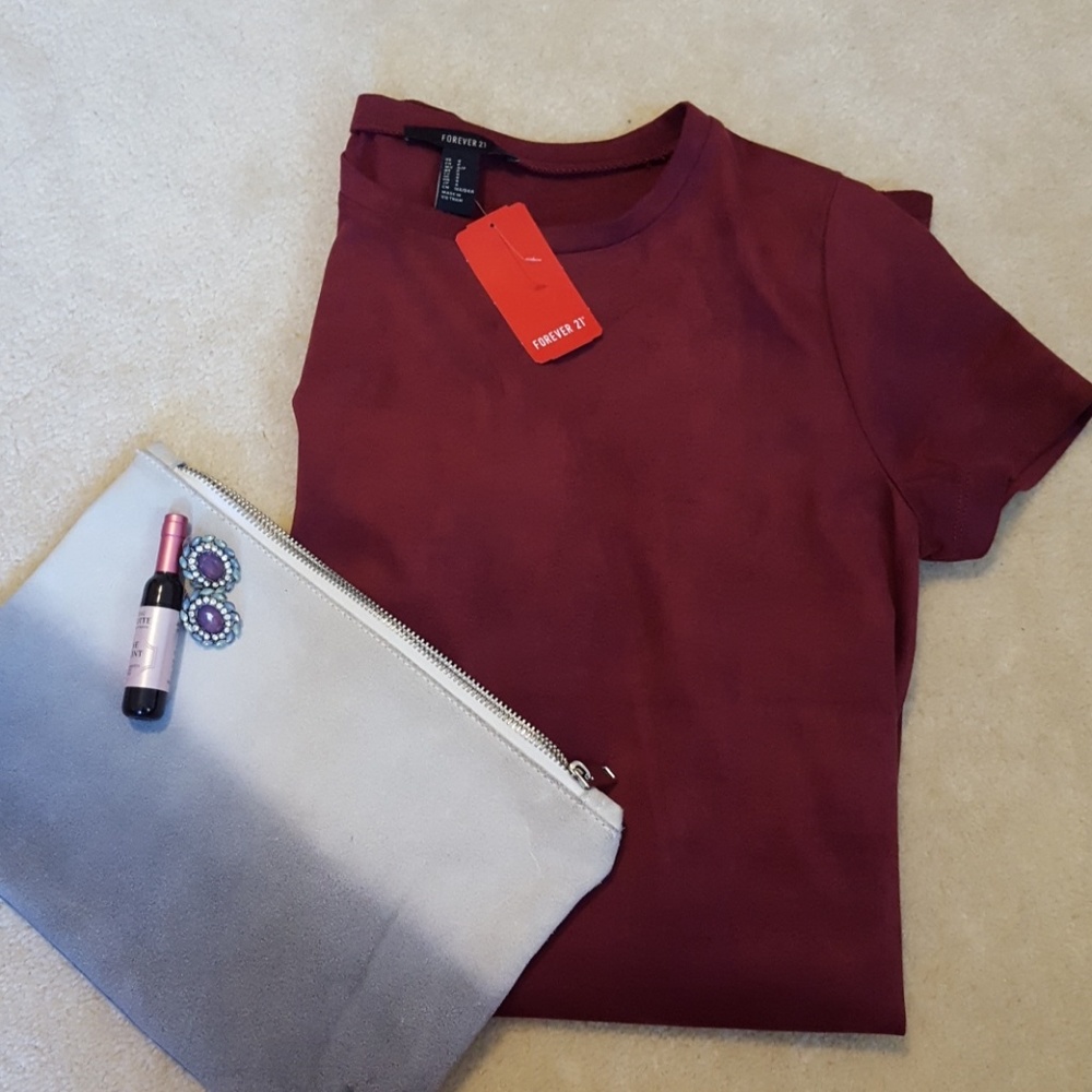 Forever 21 suede dress