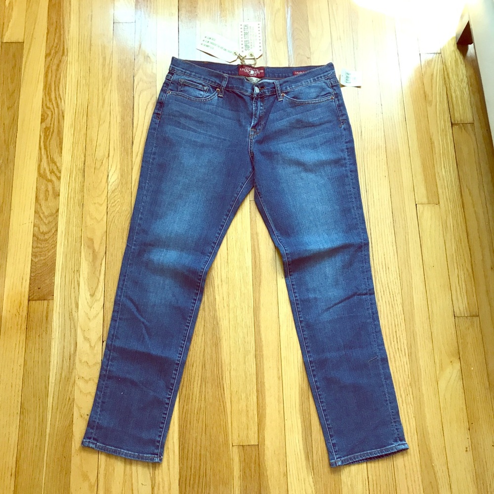 Lucky Brand Charlie Skinny jeans, medium wash