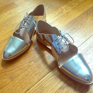 Loeffler Randall Willa Flat - Silver 9