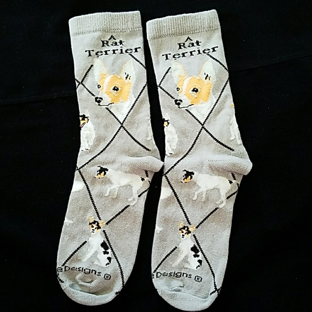 🐕New RAT TERRIER socks - Picture 5 of 7