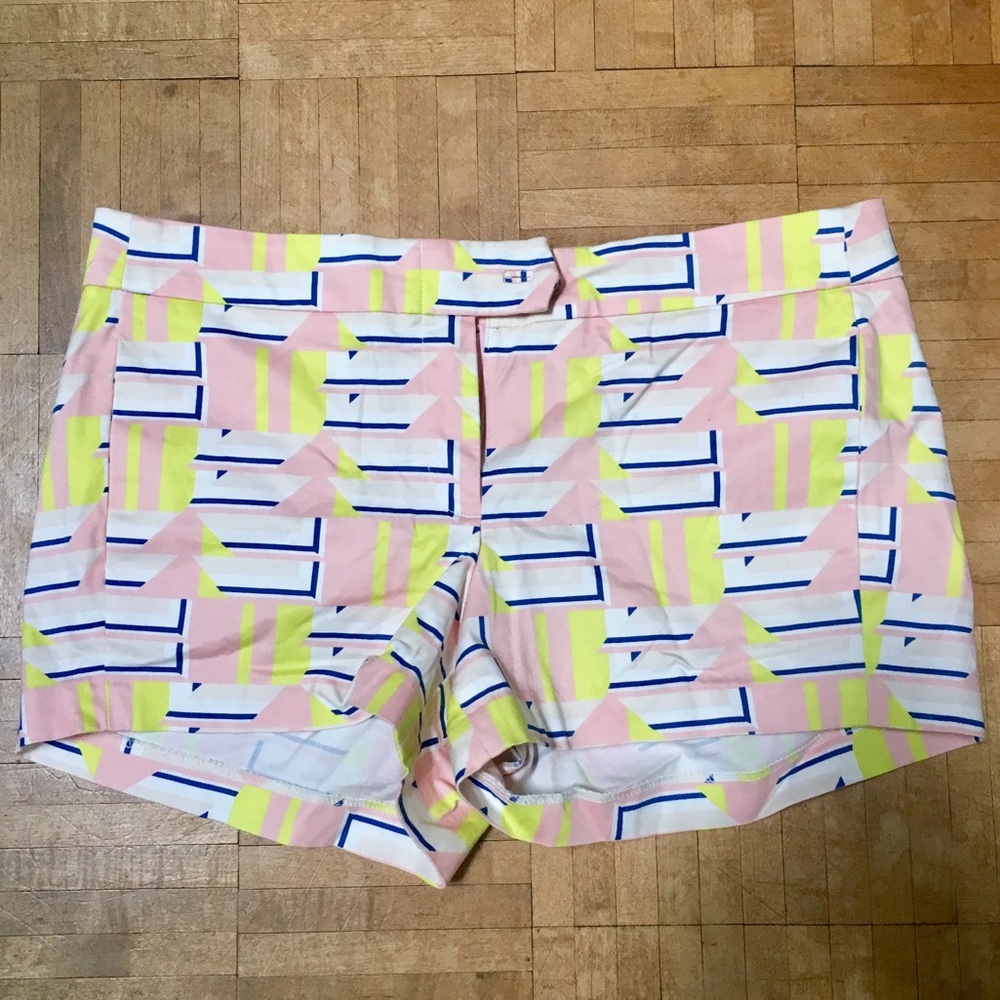 J. CREW| neon print chinos
