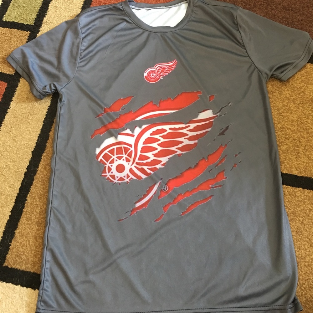Red wings air wick shirt