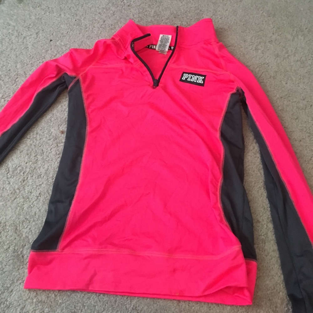 Neon pink PINK sweatshirt