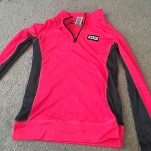 Neon pink PINK sweatshirt