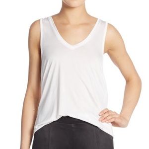 Equipment Finn White Tank Top