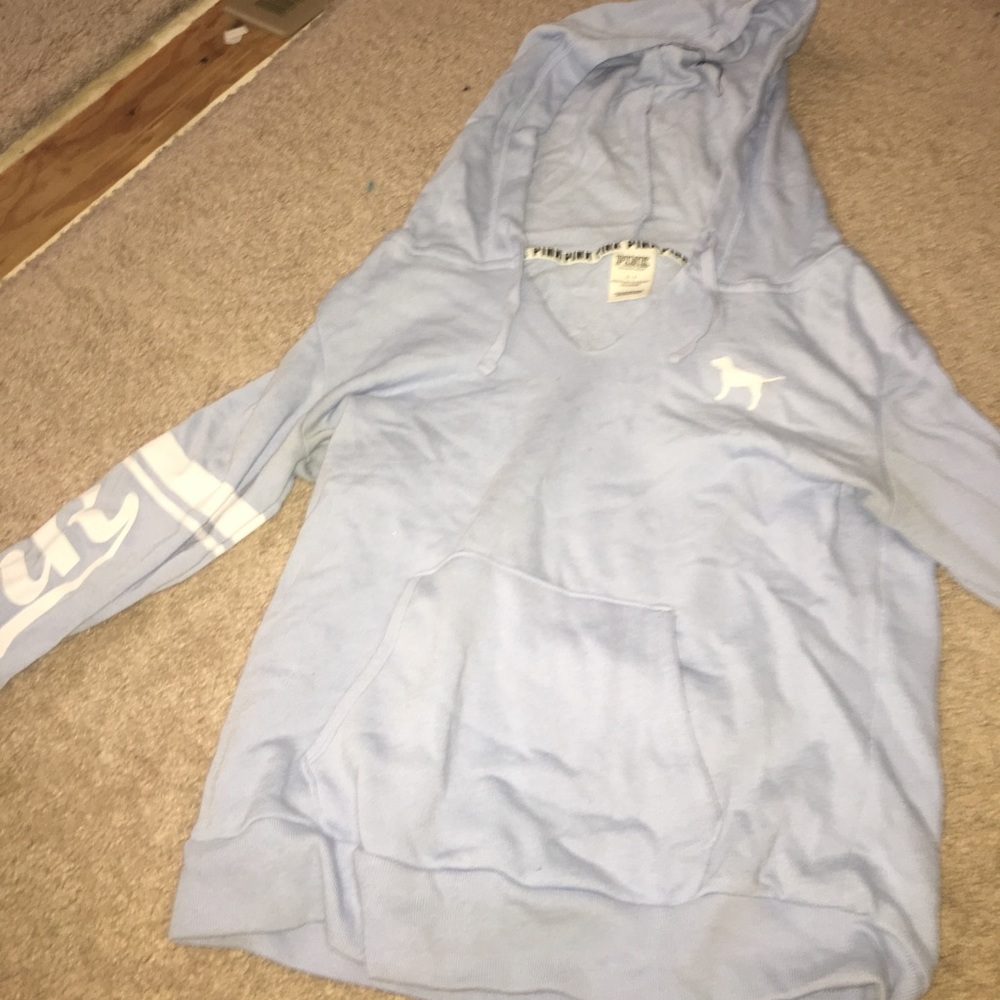 Pale blue/ periwinkle hoodie