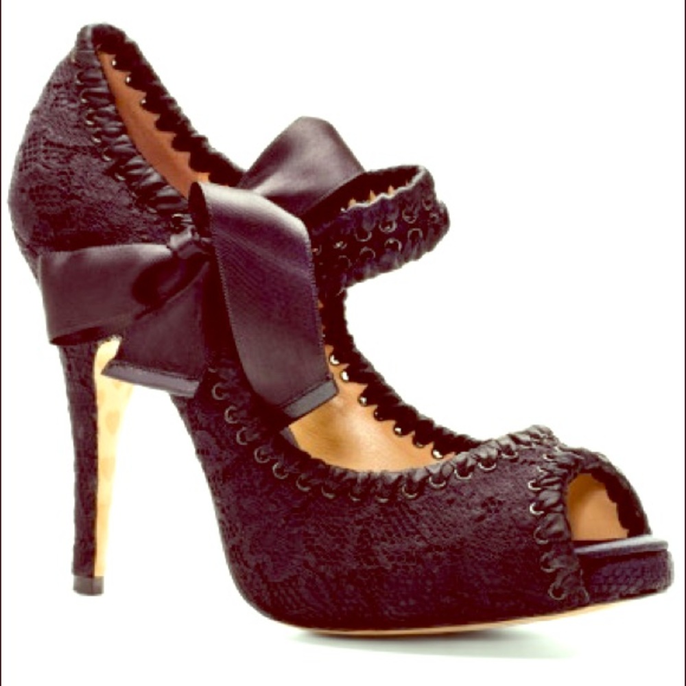 Betsey Johnson Lace Heels