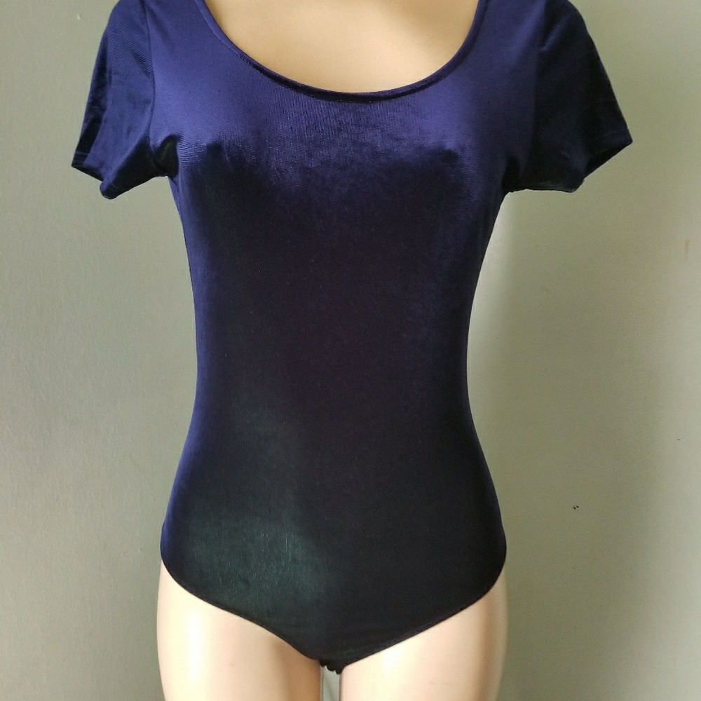 Velvet open back bodysuit