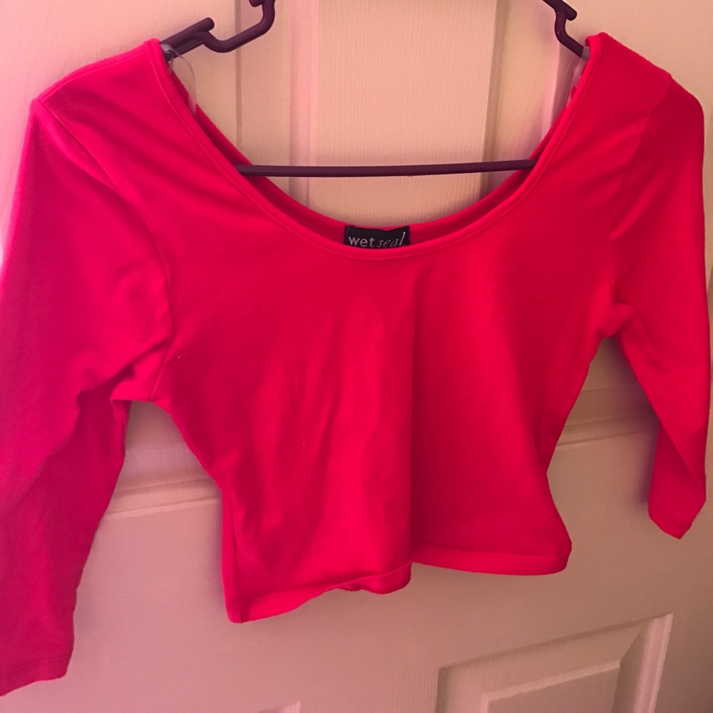 Vibrant crop top