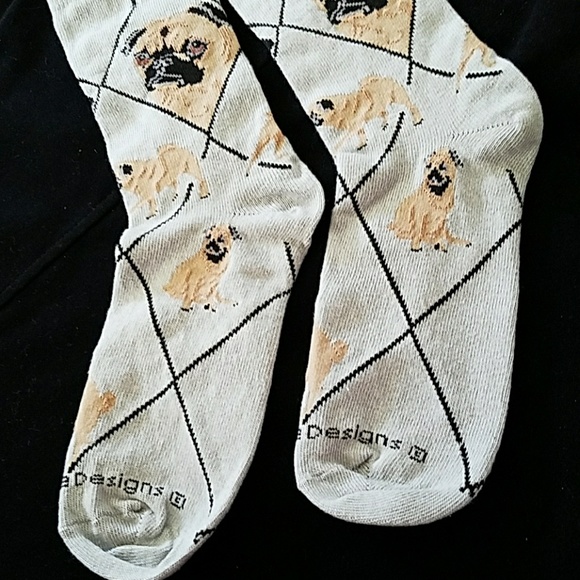 Only 1 left 🐶 New PUG dog socks - Picture 4 of 7