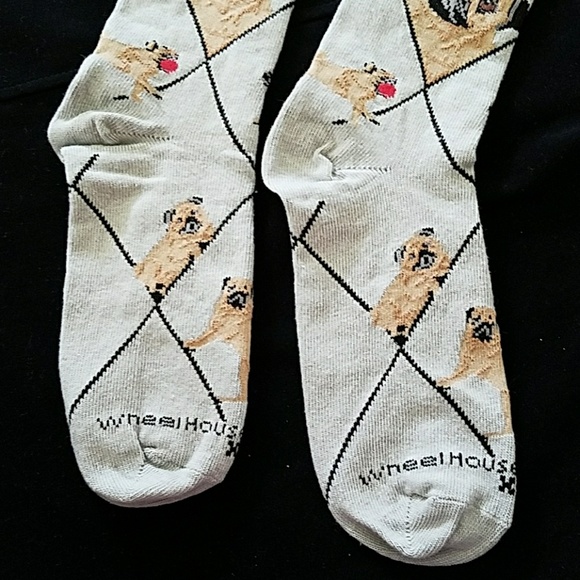 Only 1 left 🐶 New PUG dog socks - Picture 7 of 7