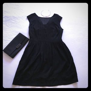 Flirty black dress