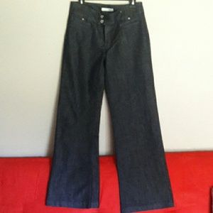 Chico's Platinum Mid-Rise Wide leg jeans for women