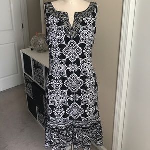 WHBM matte jersey dress