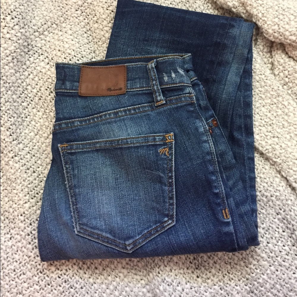 Madewell skinny skinny jeans- EUC size 26