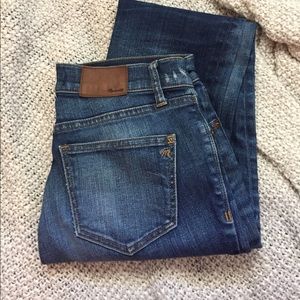 Madewell skinny skinny jeans- EUC size 26