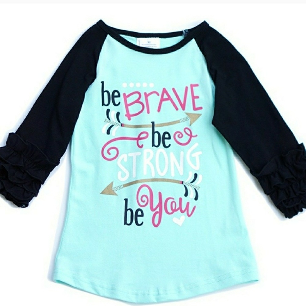 Be you! girls shirt 👧🏹
