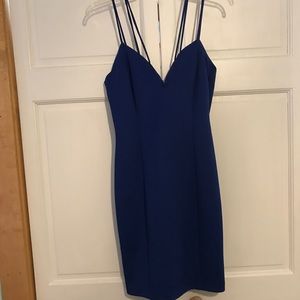 Blue Guess bodycon dress