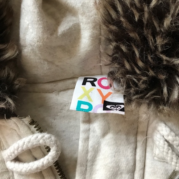 Roxy girls zip up jacket - Picture 2 of 4