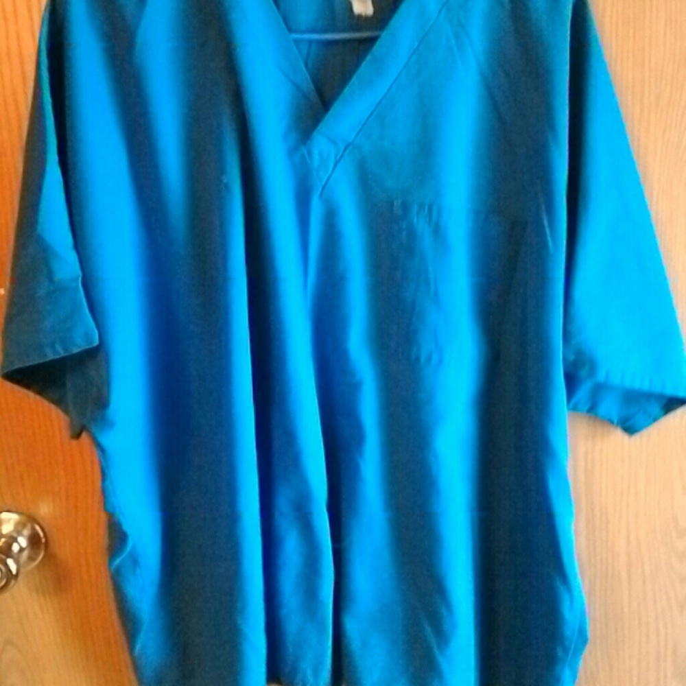 Men's blue scrub
