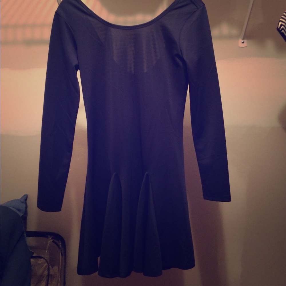 Blue dress