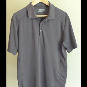 Men's Nike Golf Dark Gray Dri-Fit Polo