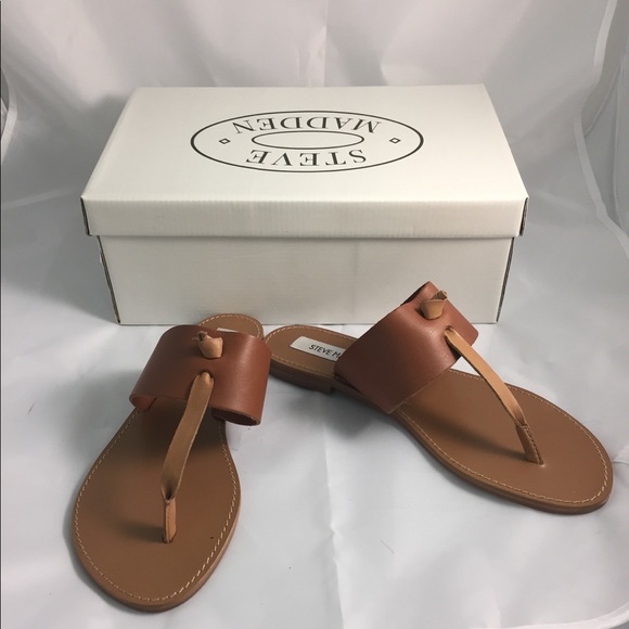 New Steve Madden tan Olivia sandals size 6 - Picture 2 of 4