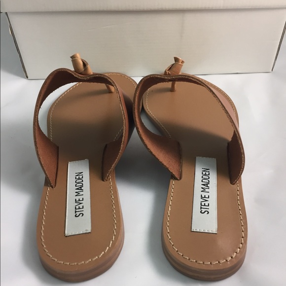 New Steve Madden tan Olivia sandals size 6 - Picture 3 of 4